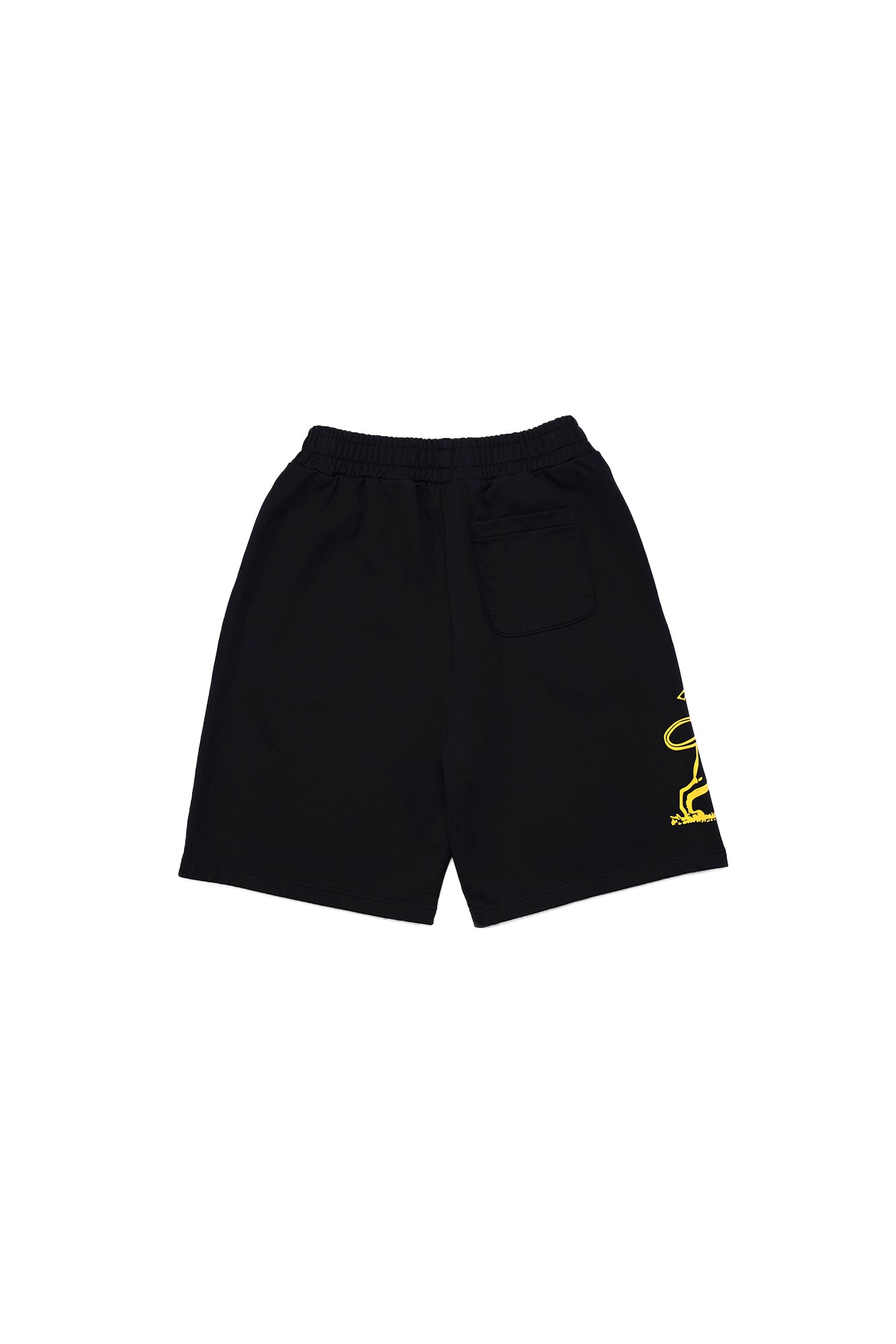 Tafari Sweatshorts Black & Yellow
