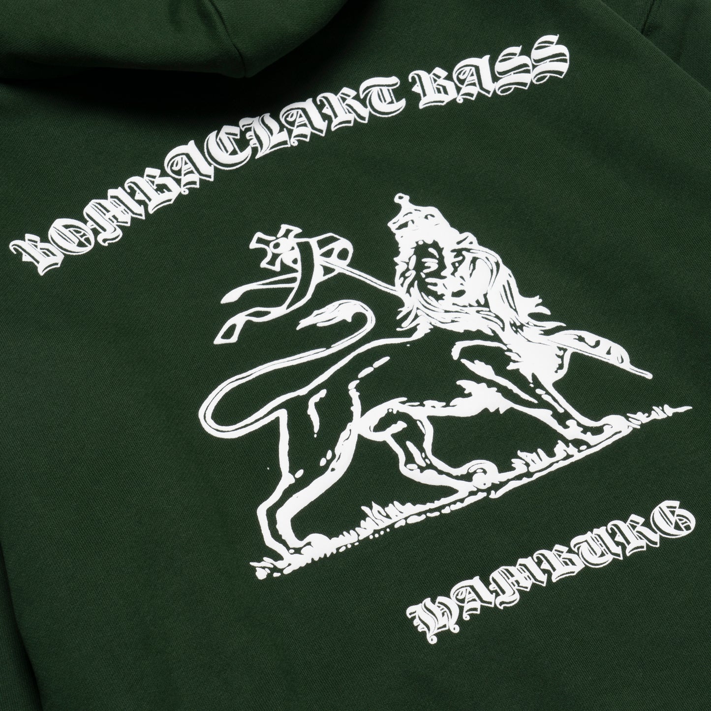 RAS Hoodie Pine Green