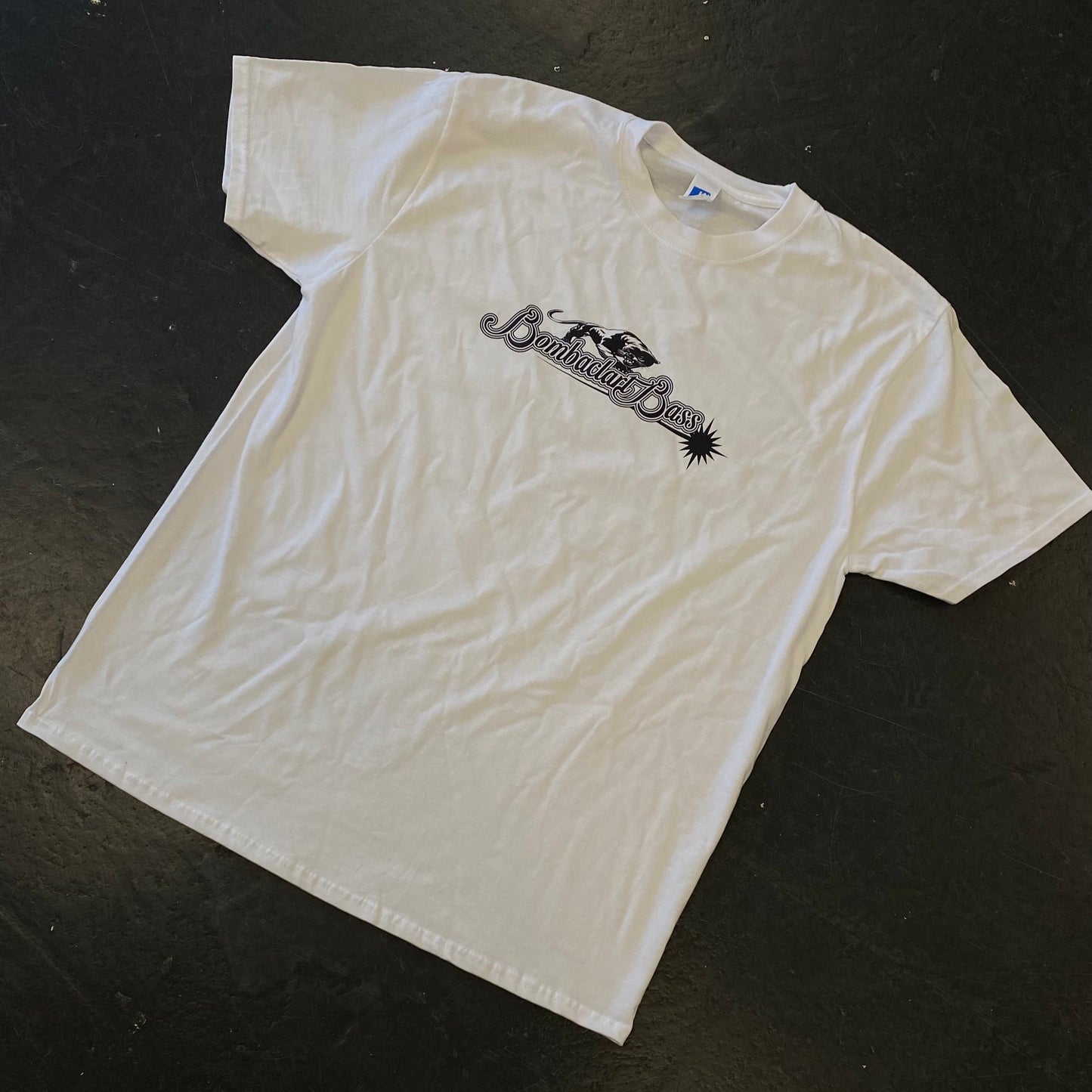 Panther Script T Shirt White