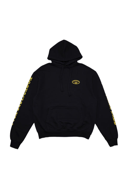 Tafari Hoodie Black & Yellow