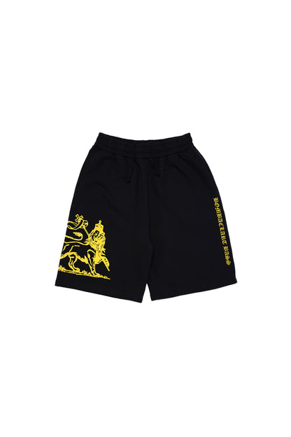 Tafari Sweatshorts Black & Yellow