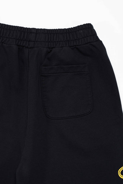 Tafari Sweatshorts Black & Yellow